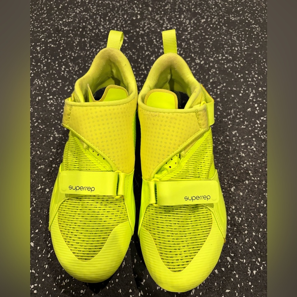 Nike Superrep cycling shoes - neon yellow